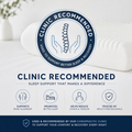 Clinic Recommended Neck Pillow (Medium Support) – Sleep & Pain Relief